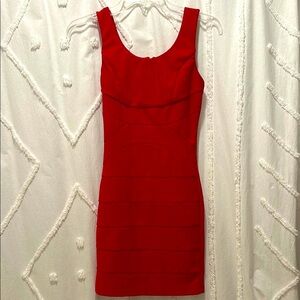 Ruby Rox Red Bodycon Dress